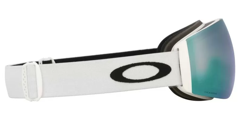 Oakley Flight Deck Pro M 00 - Matte White, Prizm Sapphire & Prizm Sage Go