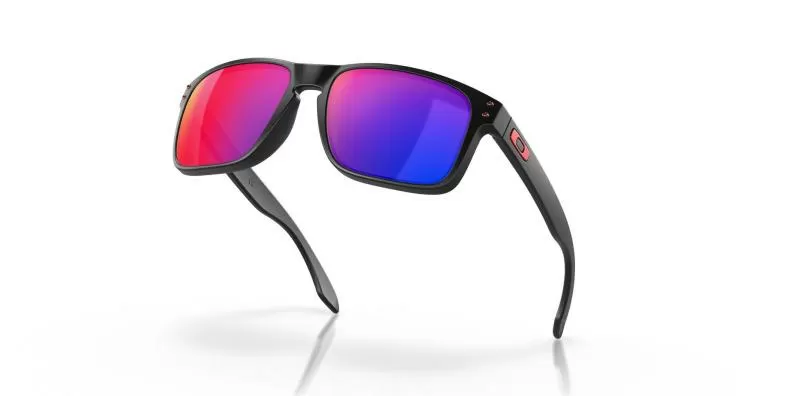 Oakley Holbrook 55 - Matte Black, Positive Red Iridium
