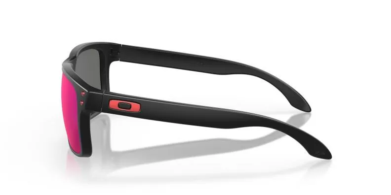 Oakley Holbrook 55 - Matte Black, Positive Red Iridium