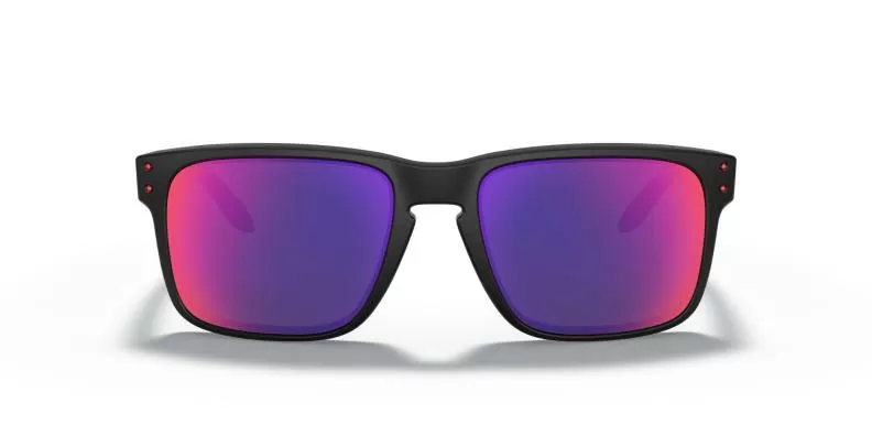 Oakley Holbrook 55 - Matte Black, Positive Red Iridium