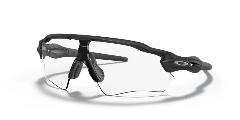 Oakley Radar Ev Path 38 - Steel, Clear 50% Black Irid Photo