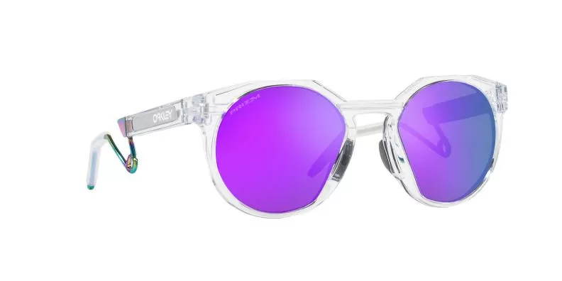 Oakley Hstn Metal 52 - Matte Clear, Prizm Violet