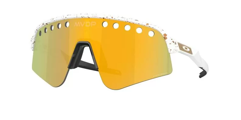 Oakley Sutro Lite Sweep 39 - Mvdp Red/gold Splatter, Prizm 24k