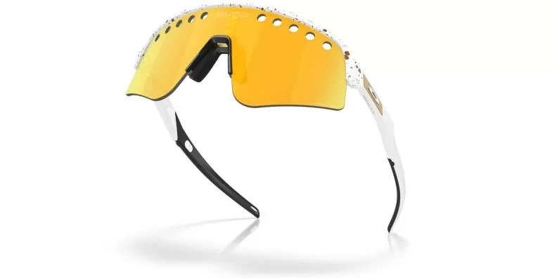 Oakley Sutro Lite Sweep 39 - Mvdp Red/gold Splatter, Prizm 24k