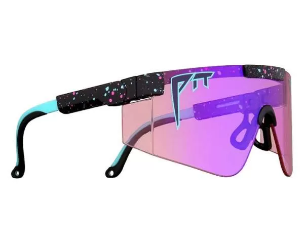 Pit Viper The Afterparty 2000 Sun Glasses - Black Blue Pink