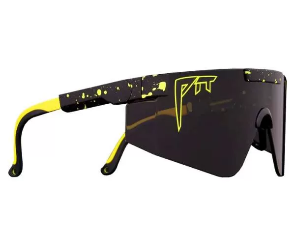 Pit Viper The Cosmos 2000 Sun Glasses - Black Yellow Black