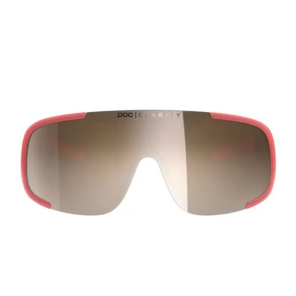 Poc Aspire Eyewear - Ammolite Coral Translucent/Brown Silver Mirror