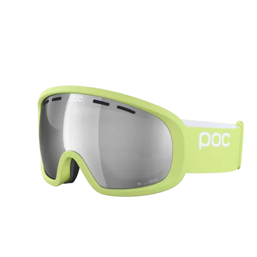 Poc Fovea mid Clarity Ski Goggles - Lemon Calcite, Clarity Define/Spektris SIlver