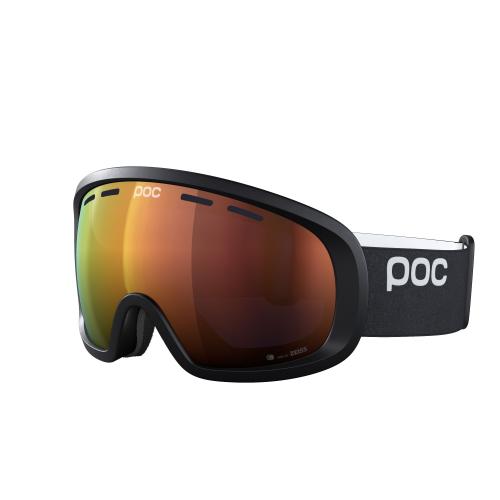 POC Fovea Mid Skibrille - Uranium Black/Partly Sunny Orange
