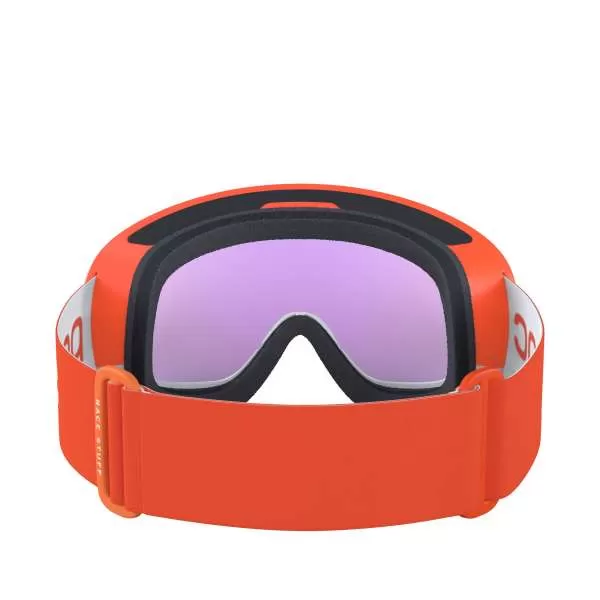 Poc Fovea Race Skibrille - Zink Orange/Hydrogen White/Partly Sunny Blau