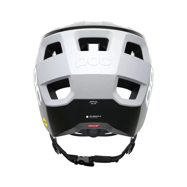POC Kortal Race MIPS Velo Helmet - Hydrogen White / Uranium Black Matt