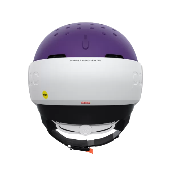 POC Levator MIPS Visor Ski Helmet - Sapphire Purple Matt