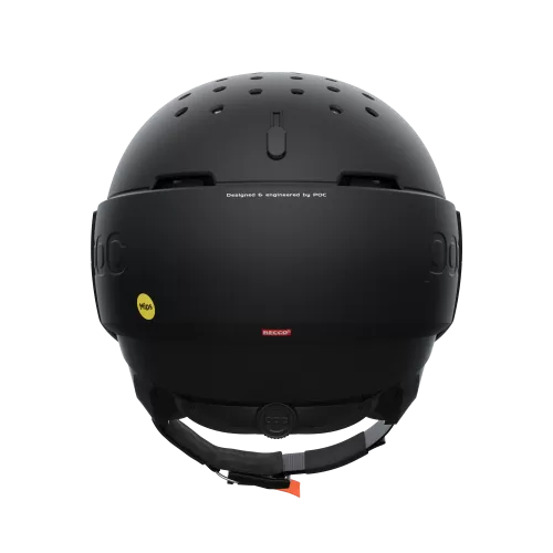 POC Levator MIPS Visor Ski Helmet - Uranium Black Matt