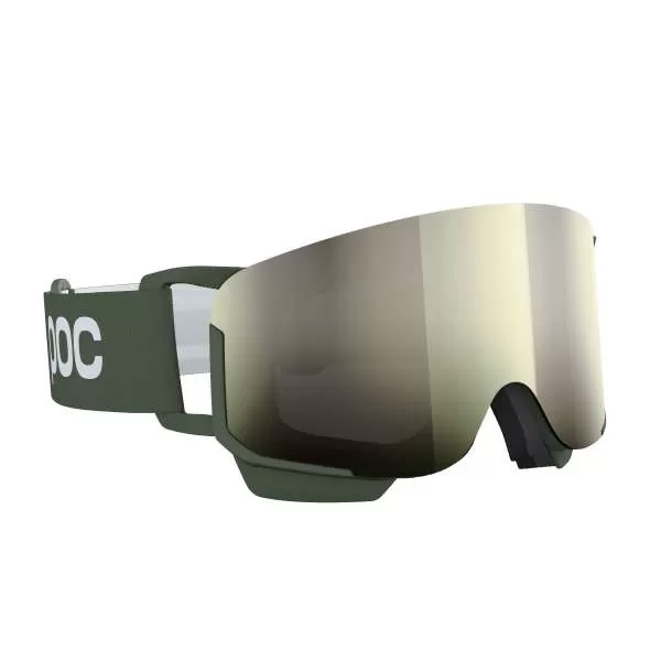 POC Nexal Mid Ski Goggles - Epidote Green/Partly Sunny Ivory