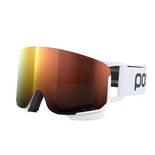 POC Nexal Skibrille - Hydrogen White/Partly Sunny Orange S2