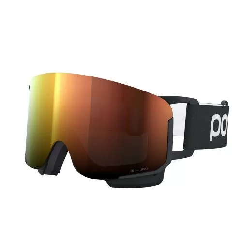 POC Nexal Ski Goggles - Uranium Black/Partly Sunny Orange