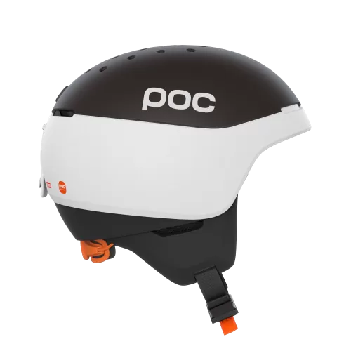Poc Skihelm Meninx RS MIPS - Hydrogen White/Axinite Brown Matt