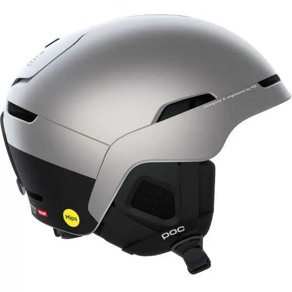 POC Ski Helmet Obex BC MIPS - Argentite Silver Matt