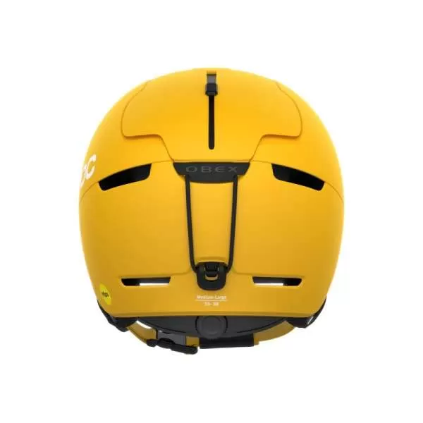 POC Ski Helmet Obex MIPS - Sulphite Yellow Matt