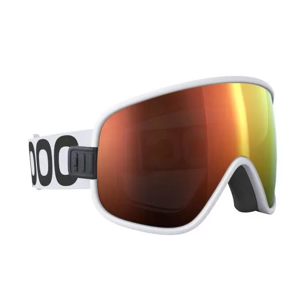 POC Ski Goggles Vitrea - Hydrogen White/Partly Sunny Orange