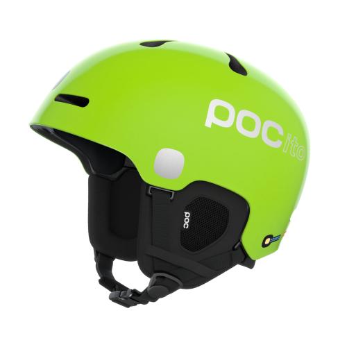 POCito Fornix MIPS Kinder Skihelm - Fluorescent Yellow/Green