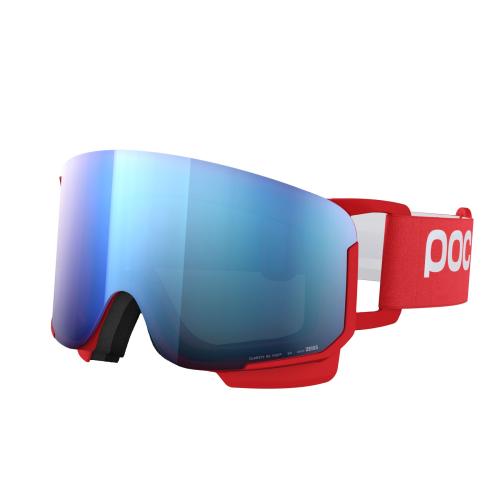 POC Nexal Clarity Skibrille - Prismane Red/Partly Sunny Blue