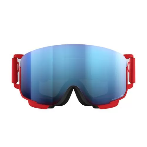 POC Nexal Ski Goggles - Prismane Red/Partly Sunny Blue