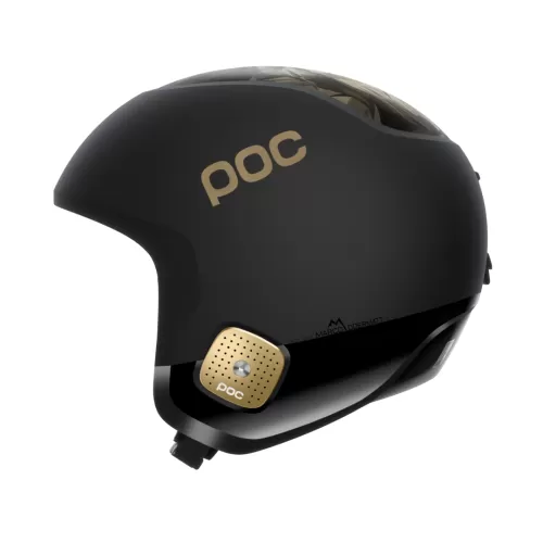POC Skull Dura Jr Marco Odermatt Ed. Skihelm - Uranium Black/Podium Gold
