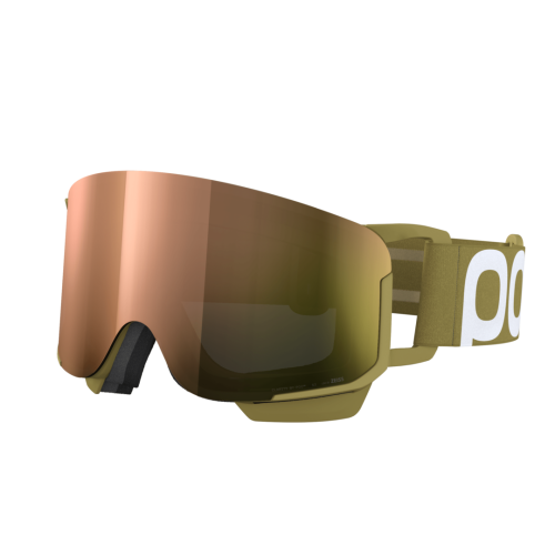 POC Nexal Mid Skibrille - Olivine Green/Partly Sunny Rose Gold
