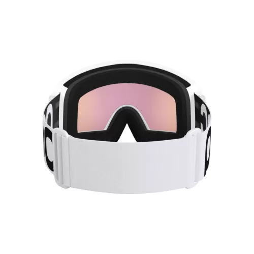 POC Ciasma Ski Goggles - Hydrogen White/Partly Sunny Orange