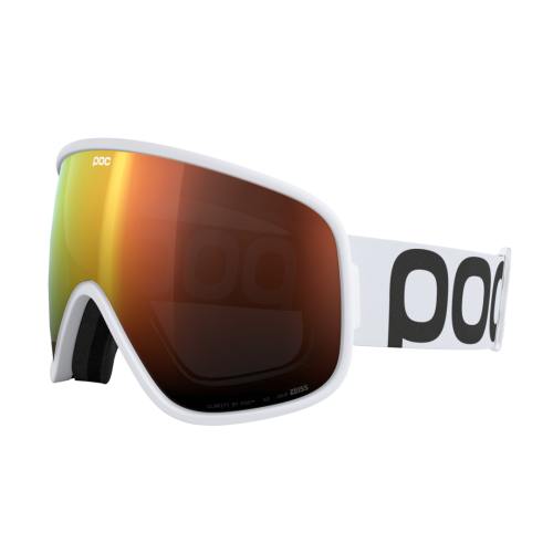 POC Vitrea Skibrille - Hydrogen White/Partly Sunny Orange