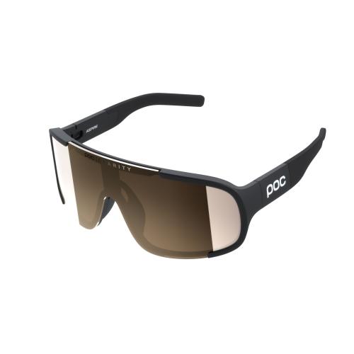 POC Aspire Sportbrille - Uranium Black/Clarity Trail/Partly Sunny Silver