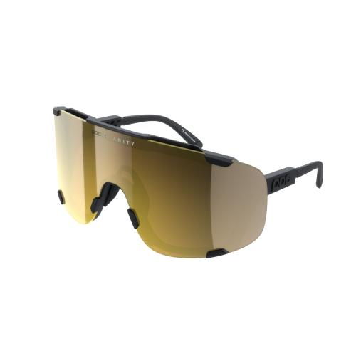 POC Devour Sonnenbrille - Uranium Black/Clarity Road/Partly Sunny Gold