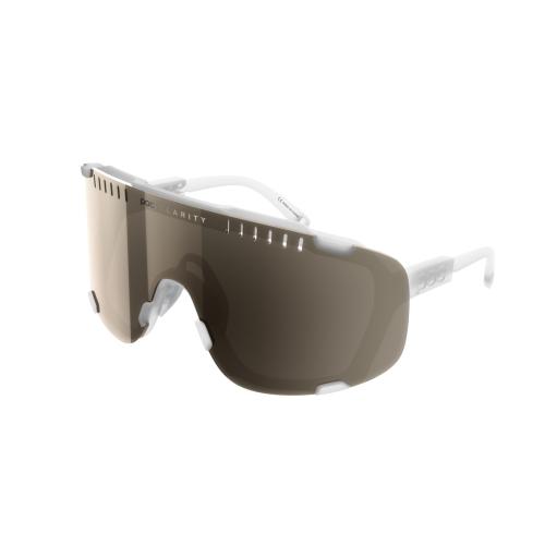 POC Devour Sonnenbrille - Transparant Crystal/Clarity Trail/Partly Sunny Silver