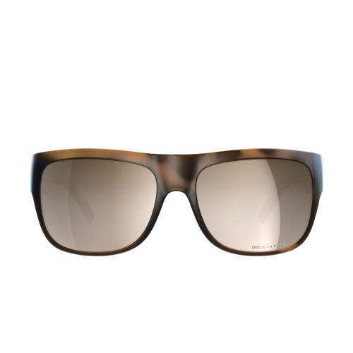POC Want Sonnenbrille - Tortoise Brown/Clarity Trail/Partly Sunny Silver