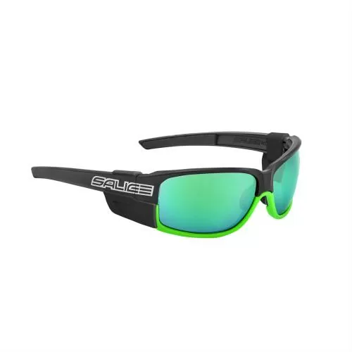 Salice Sport Glasses 015RW - black-green / RW green