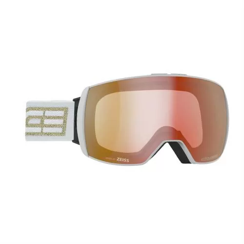 Salice Ski Goggles 605TECH - white-gold / tech s2-s4