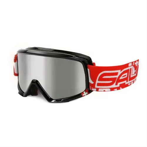 Salice Ski Goggles 609SUI Suisse Edition - black / RW silver