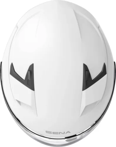 Sena OUTSTAR Smart motorcycle jet helmet (ECE) - white glossy