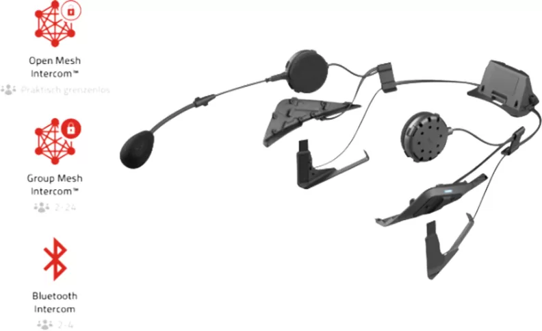 Sena SENA SRL MESH Bluetooth Headset für Shoei-Helme