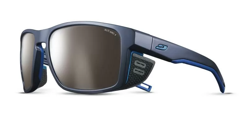Julbo Sonnenbrille Shield M - Dark Blue, Brown