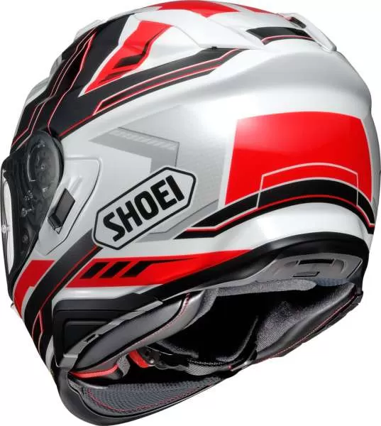 SHOEI GT-Air II Aperture TC-6 Full Face Helmet - white-black-red