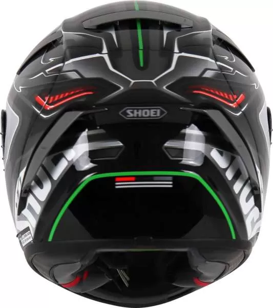 SHOEI X-Spirit III Aerodyne TC-4 Full Face Helmet - black-chrome-green