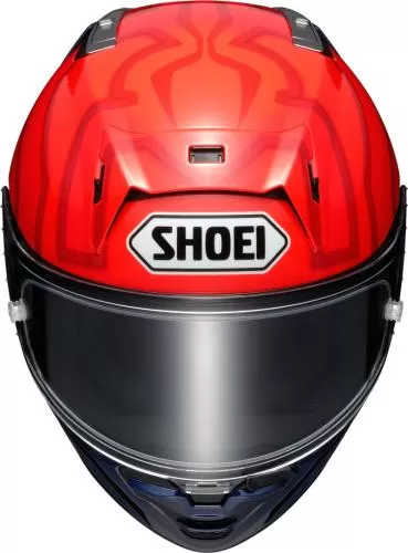 SHOEI X-Spirit Pro Marquez 7 TC-1 Full Face Helmet - red-red-blue