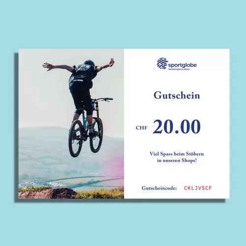 sportglobe Gutschein 20 CHF