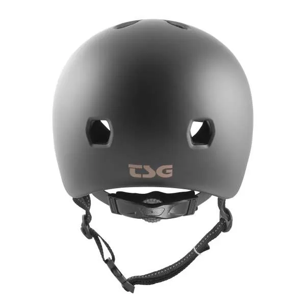 TSG META YOUTH Velo Helmet - satin black