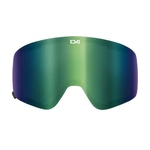 TSG Ersatzlinse Goggle Four - green chrome
