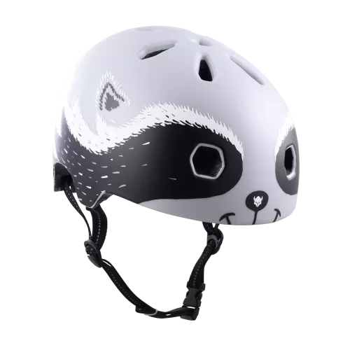 TSG Velohelm Kinder Meta Graphic Design - raccoon