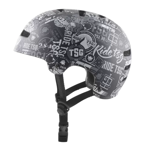 TSG Velo Helmet Evolution Graphic Design - stickerbomb