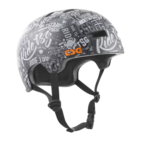 TSG Velo Helmet Evolution Graphic Design - stickerbomb